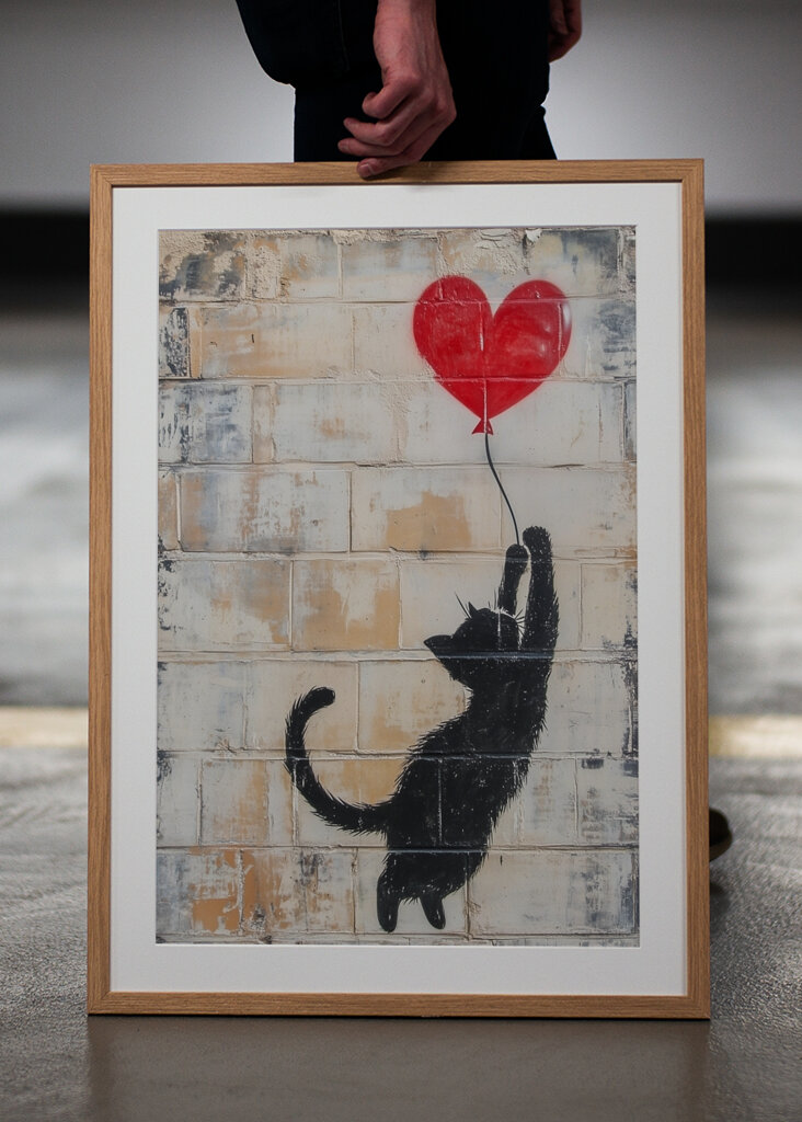 Banksy Katze
