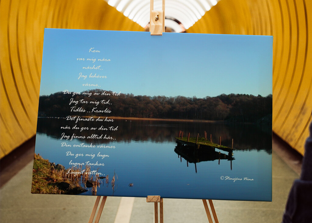 Ruhige Gedanken, ruhiges Wasser