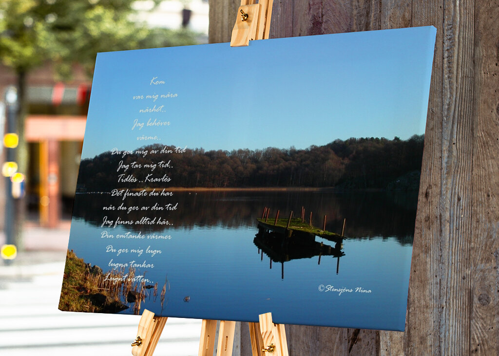 Ruhige Gedanken, ruhiges Wasser