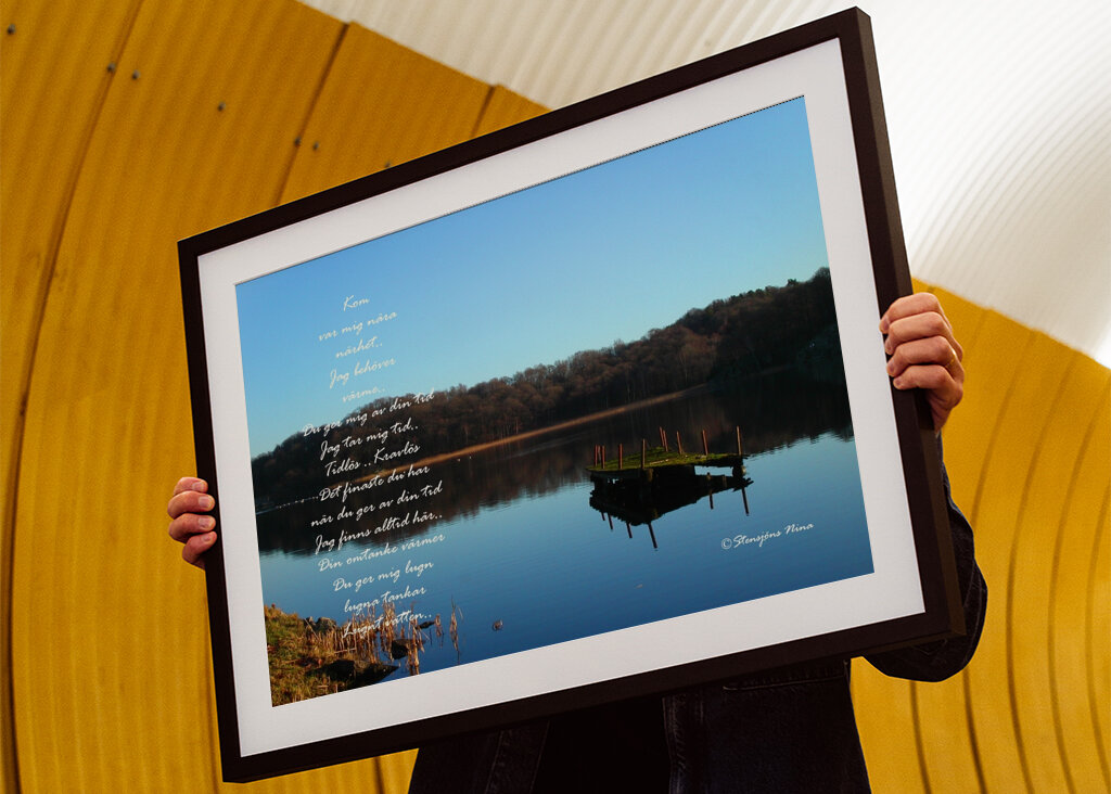 Ruhige Gedanken, ruhiges Wasser