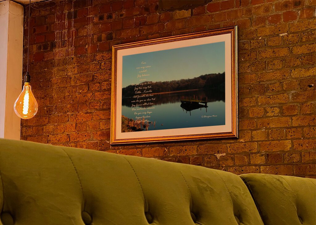 Ruhige Gedanken, ruhiges Wasser