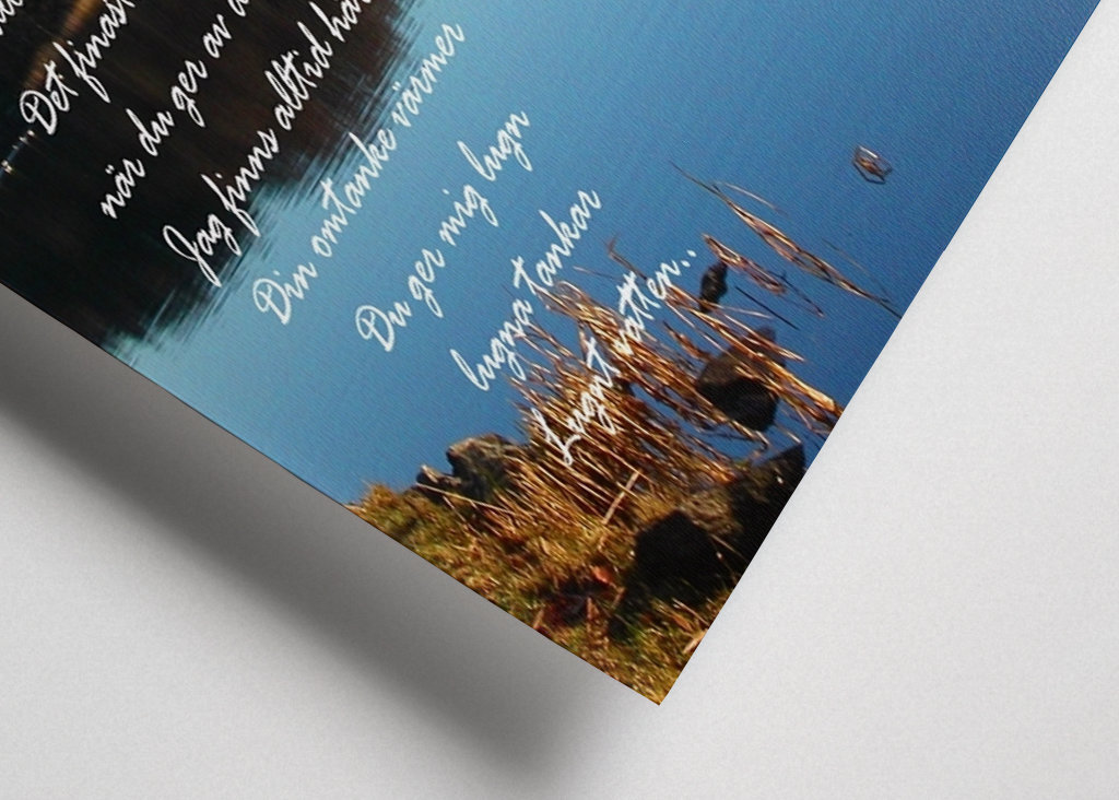 Ruhige Gedanken, ruhiges Wasser