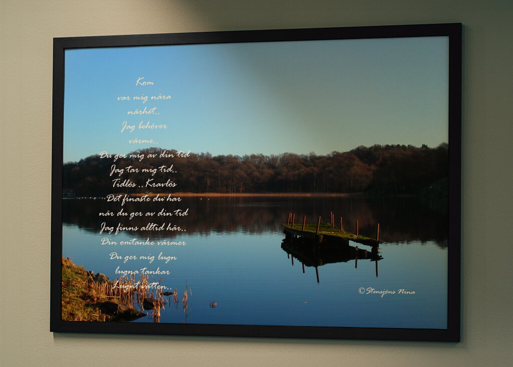 Ruhige Gedanken, ruhiges Wasser