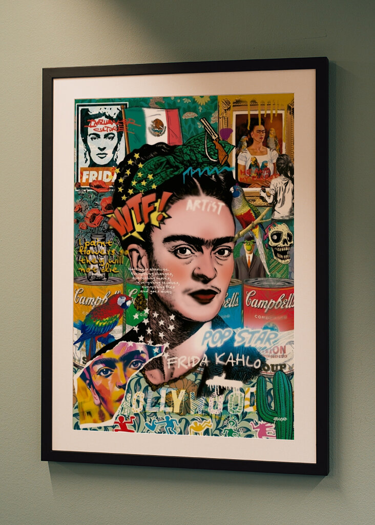 Frida Kahlo Popkunst