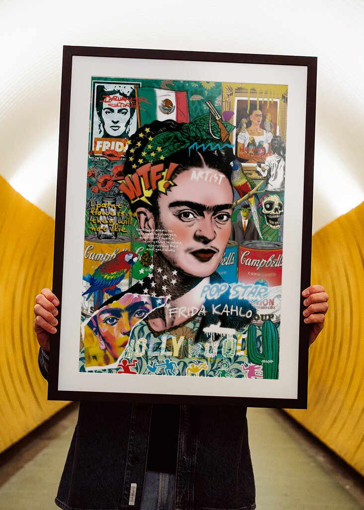Frida Kahlo Popkunst