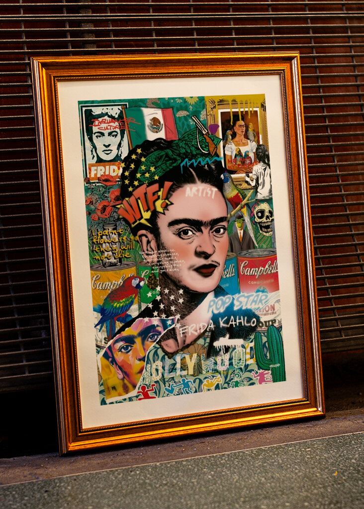 Frida Kahlo Popkunst