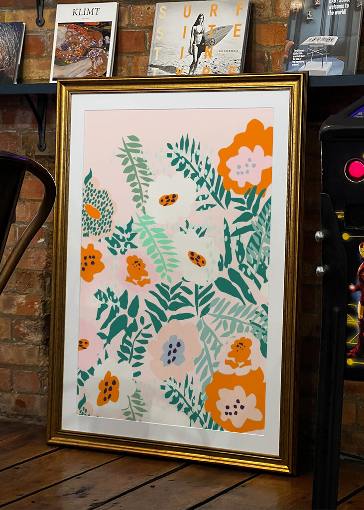 Flores botánicas de dopamina