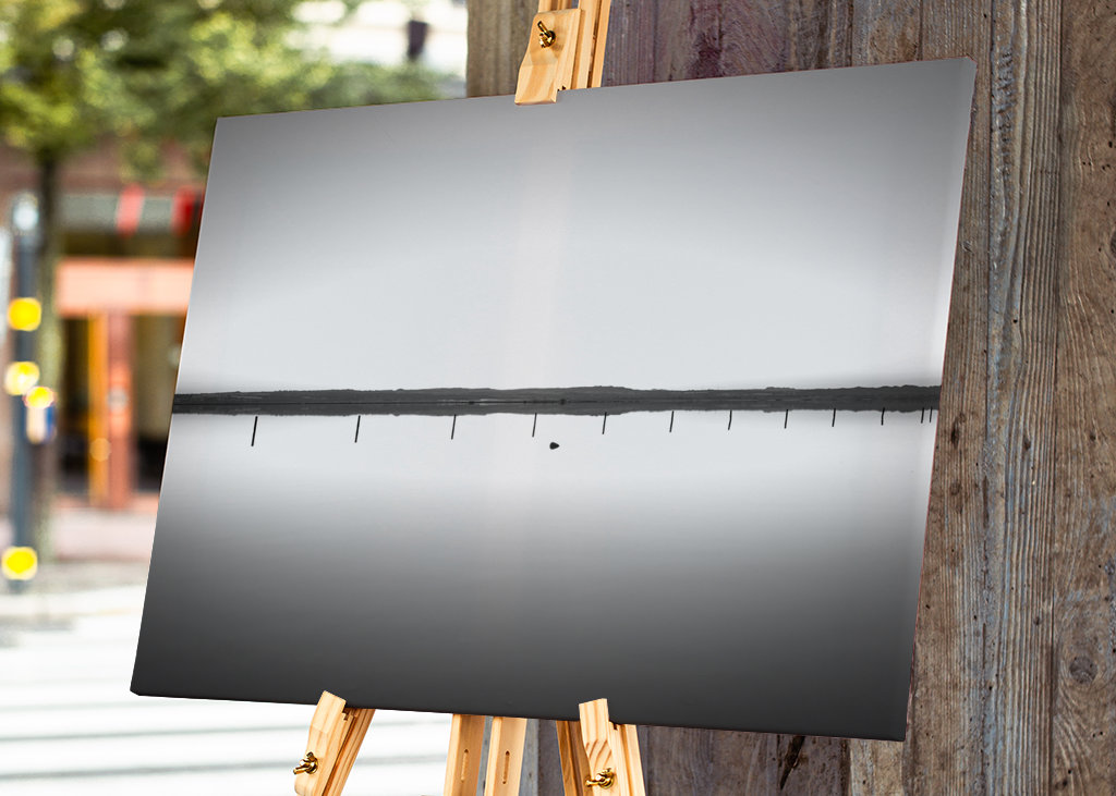 Minimalist Lake Wall art