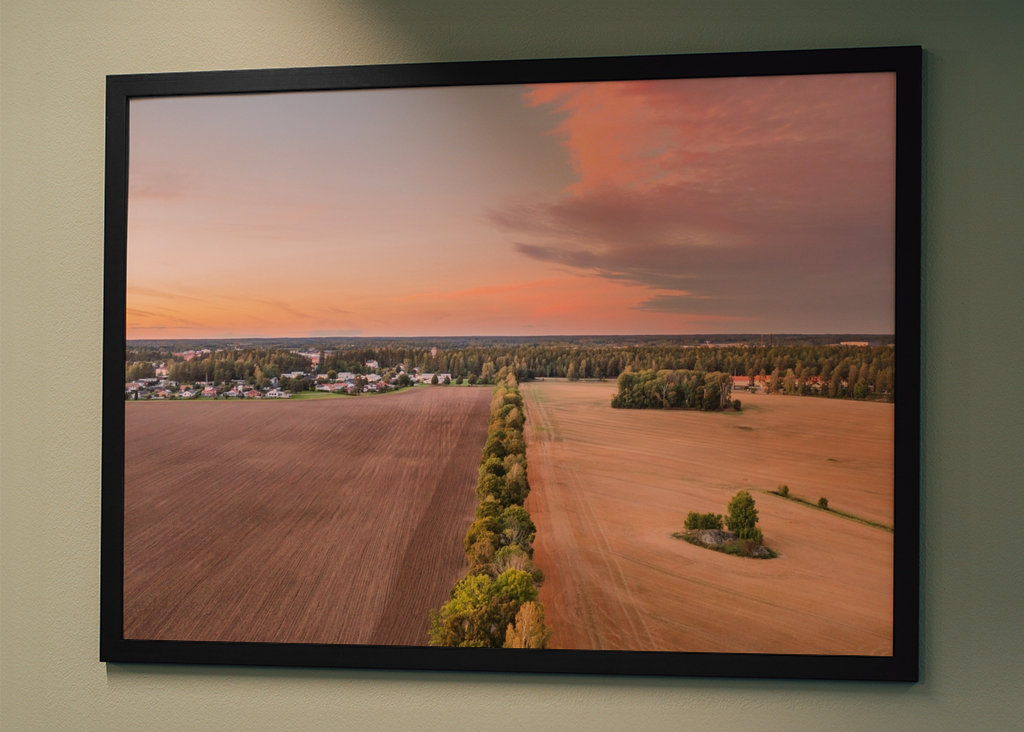 Horizont bei Sonnenuntergang 