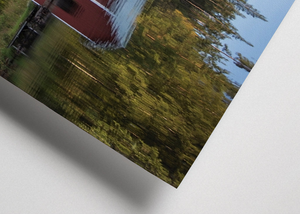 Summer evening at the lake