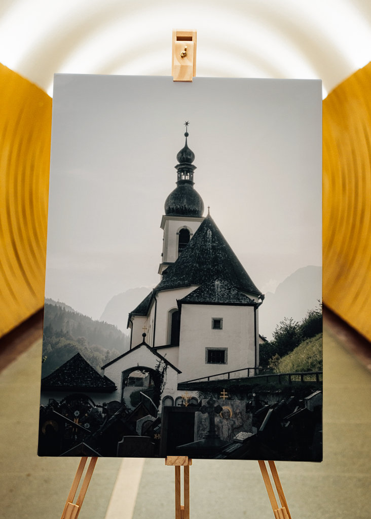 Kyrka en Ramsau 
