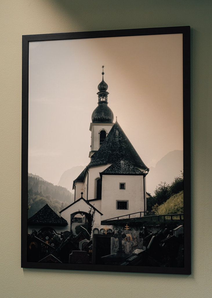 Kyrka en Ramsau 