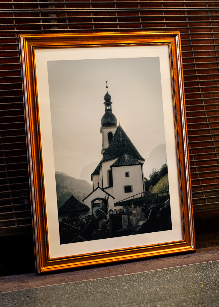 Kyrka en Ramsau 