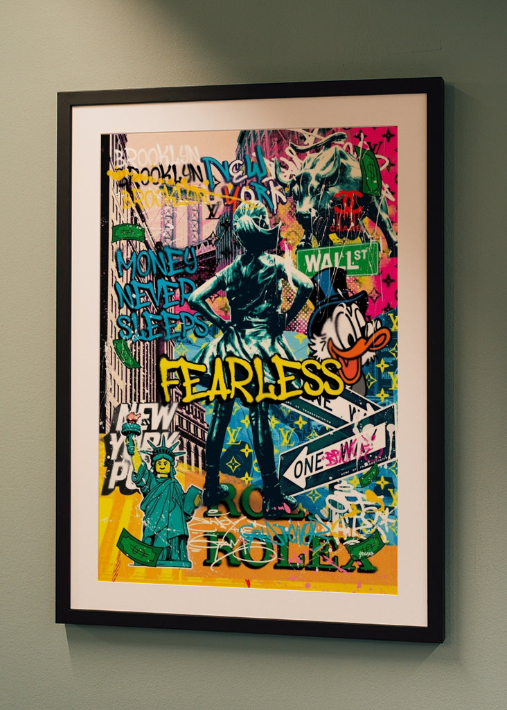 Fearless Girl af Quexo