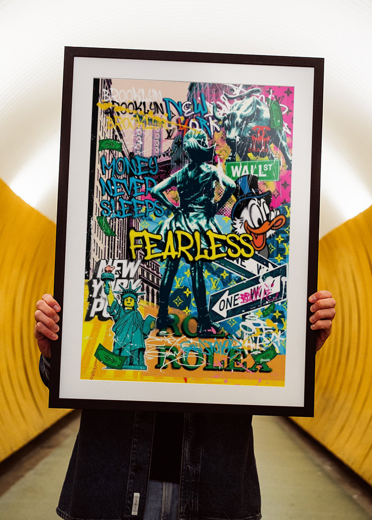 Fearless Girl af Quexo