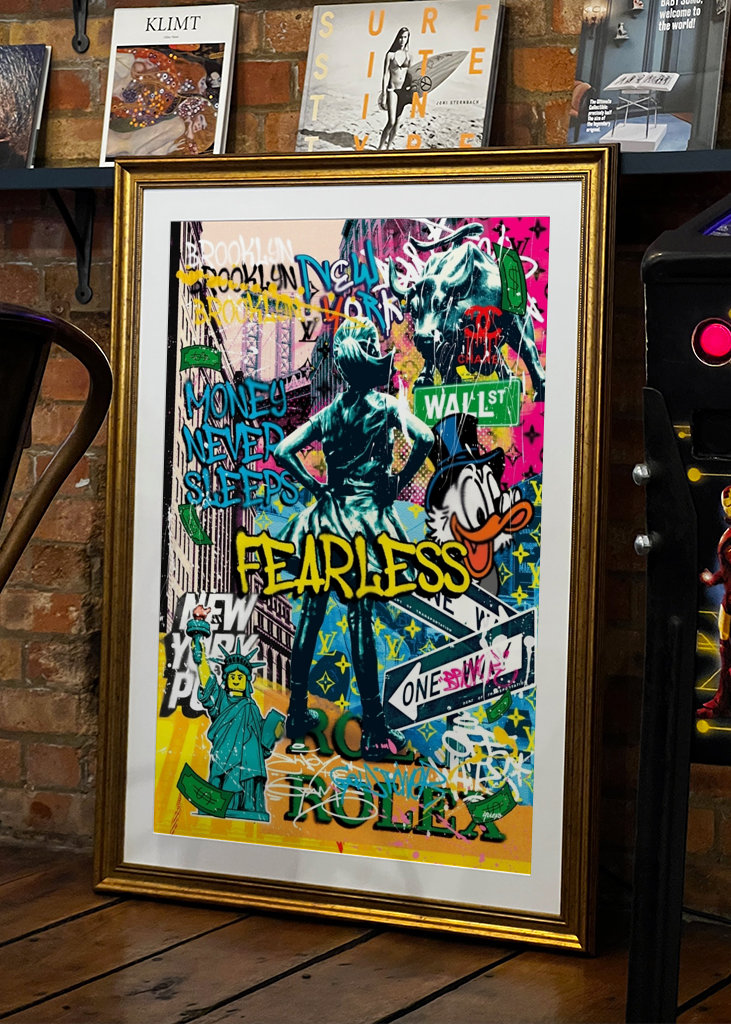 Fearless Girl af Quexo