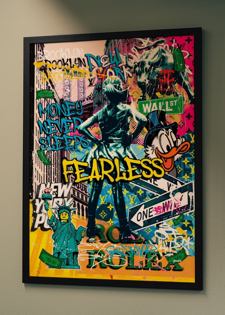 Fearless Girl af Quexo