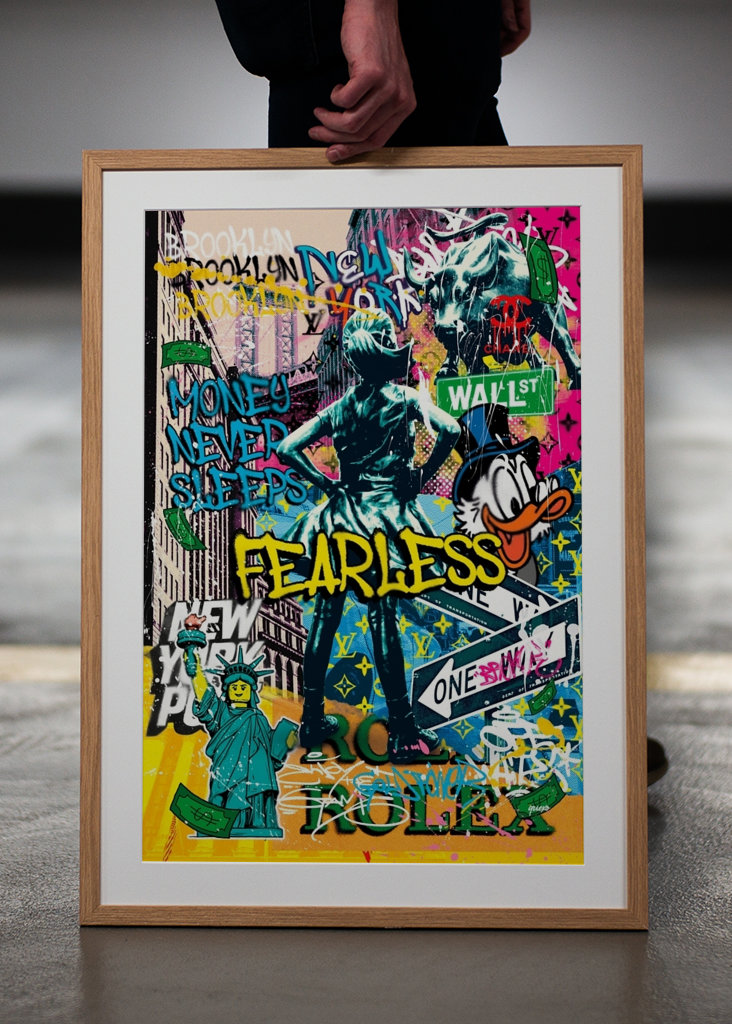 Fearless Girl af Quexo