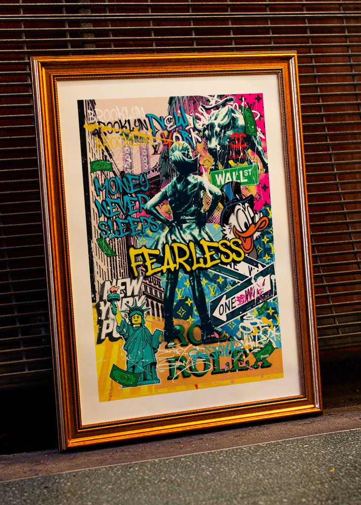 Fearless Girl af Quexo