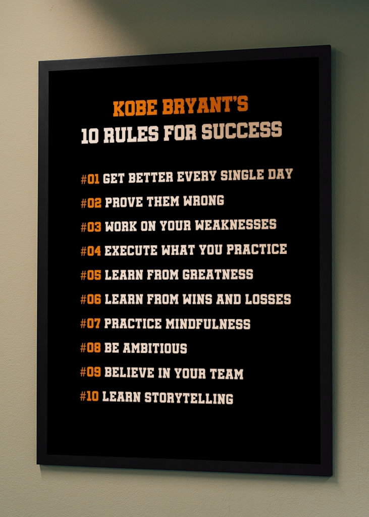Kobe Bryant's 10 Rules 