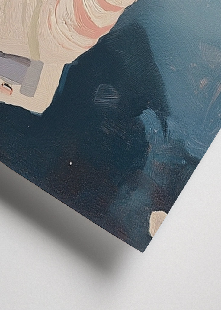 Katze Austronaut Meme Blau Mon