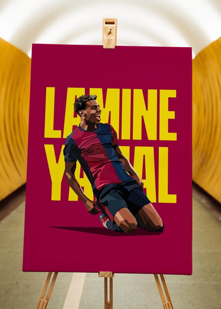 Lamine Yamal Vector Art