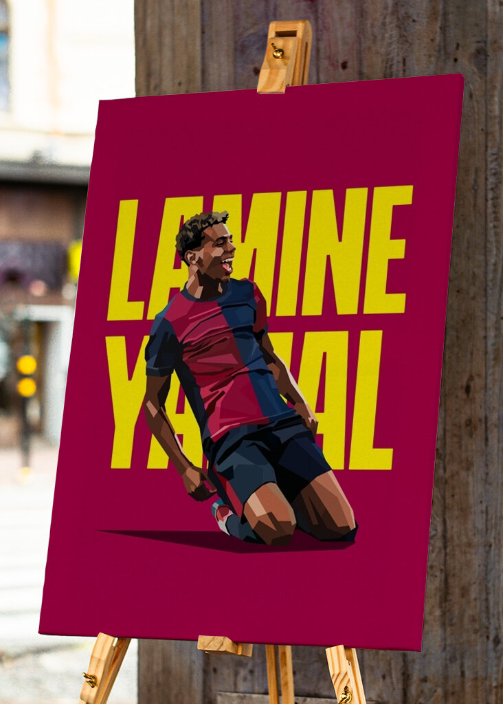 Lamine Yamal Vector Art