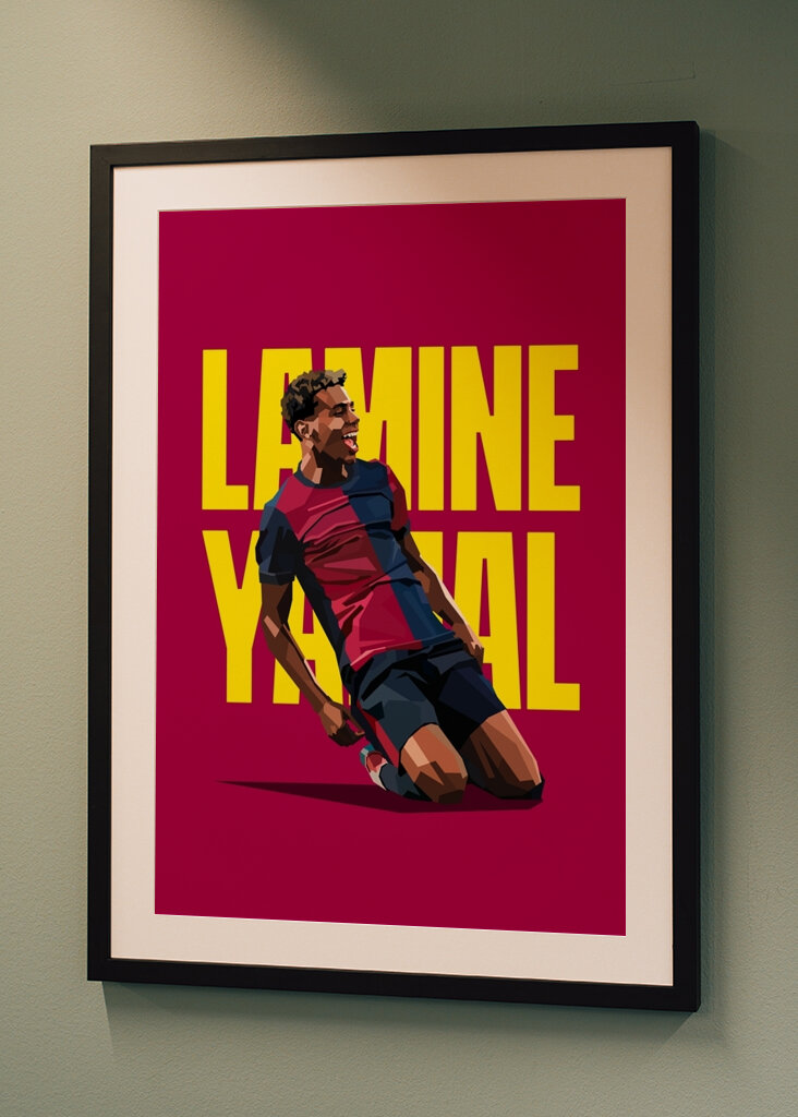 Lamine Yamal Vector Art