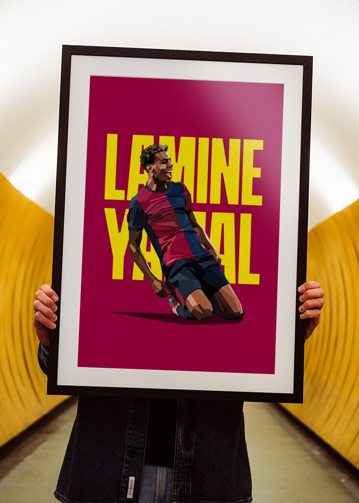 Lamine Yamal Vector Art