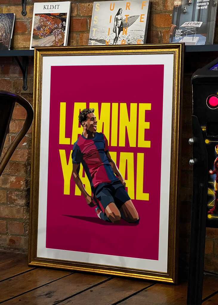 Lamine Yamal Vector Art