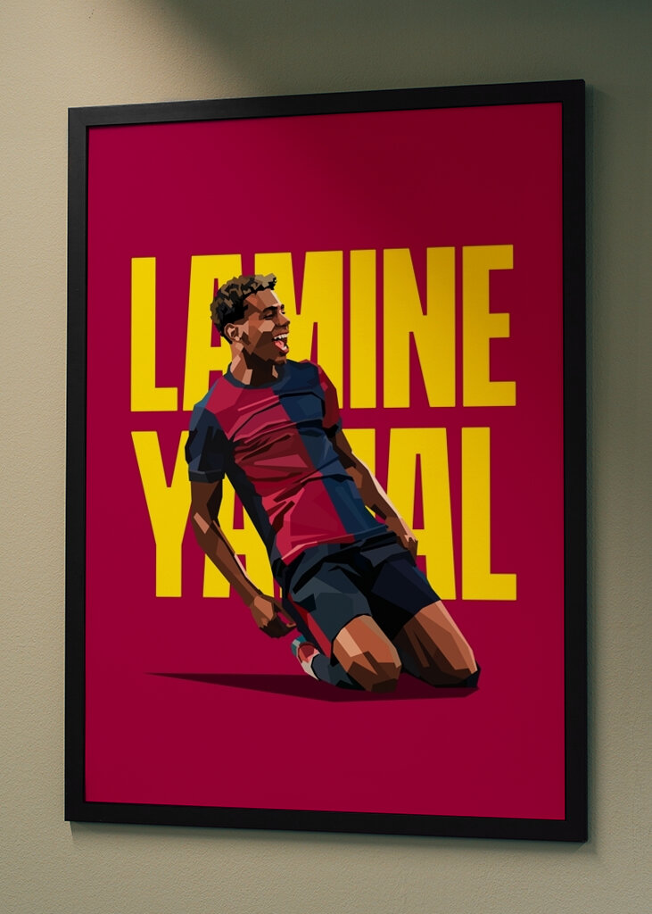 Lamine Yamal Vector Art