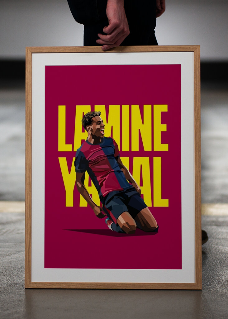 Lamine Yamal Vector Art