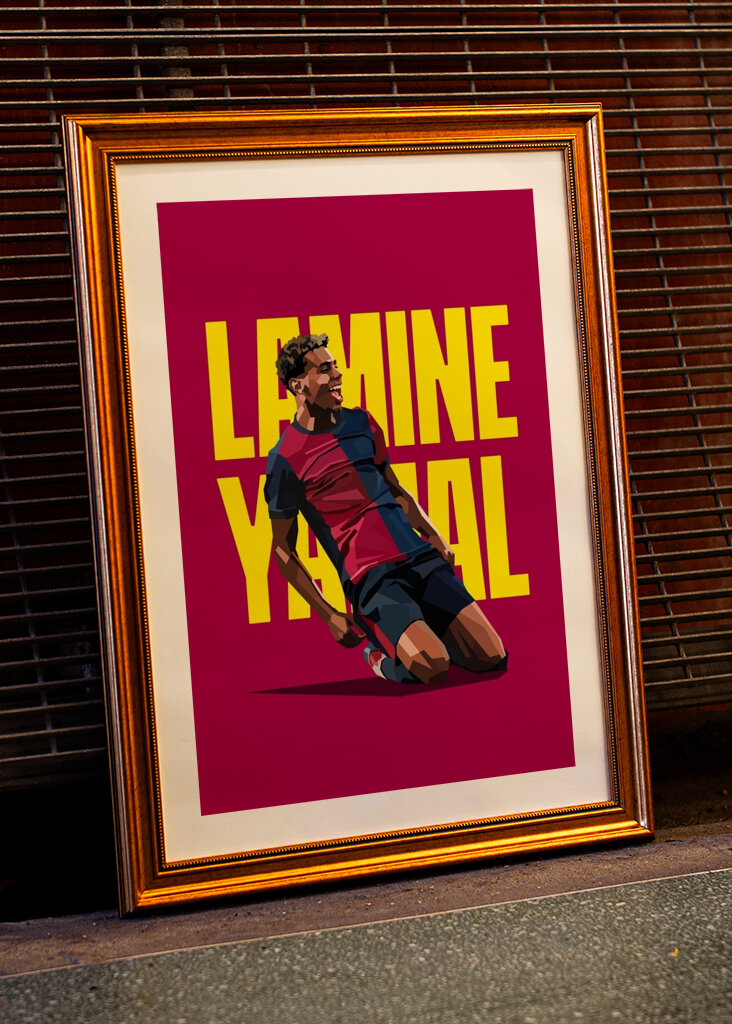 Lamine Yamal Vector Art