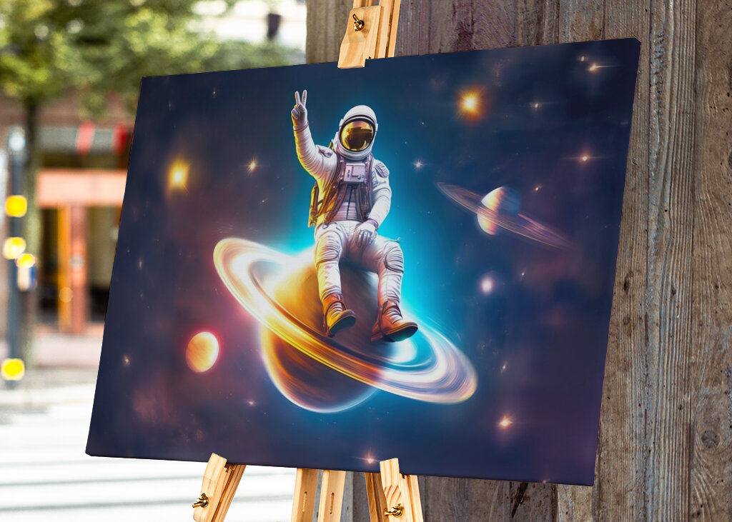 Planète pilote astronaute