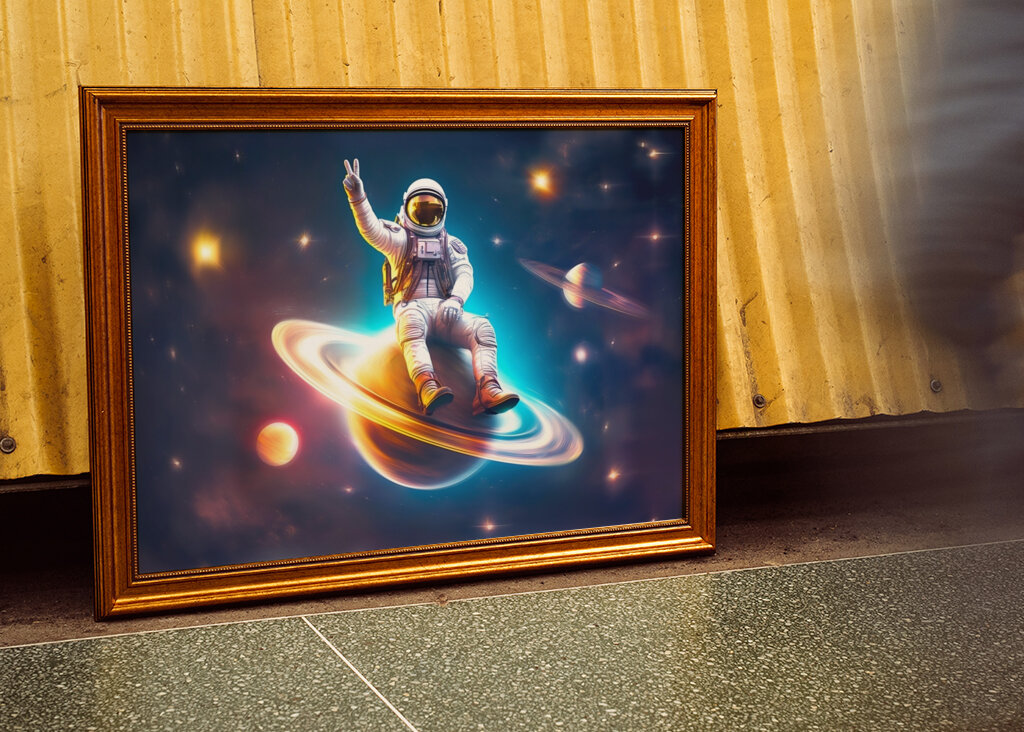 Planète pilote astronaute