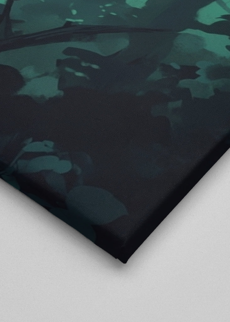 Leopardo ao anoitecer