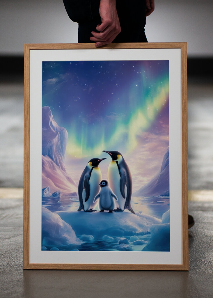 Familj Under Norrskenet