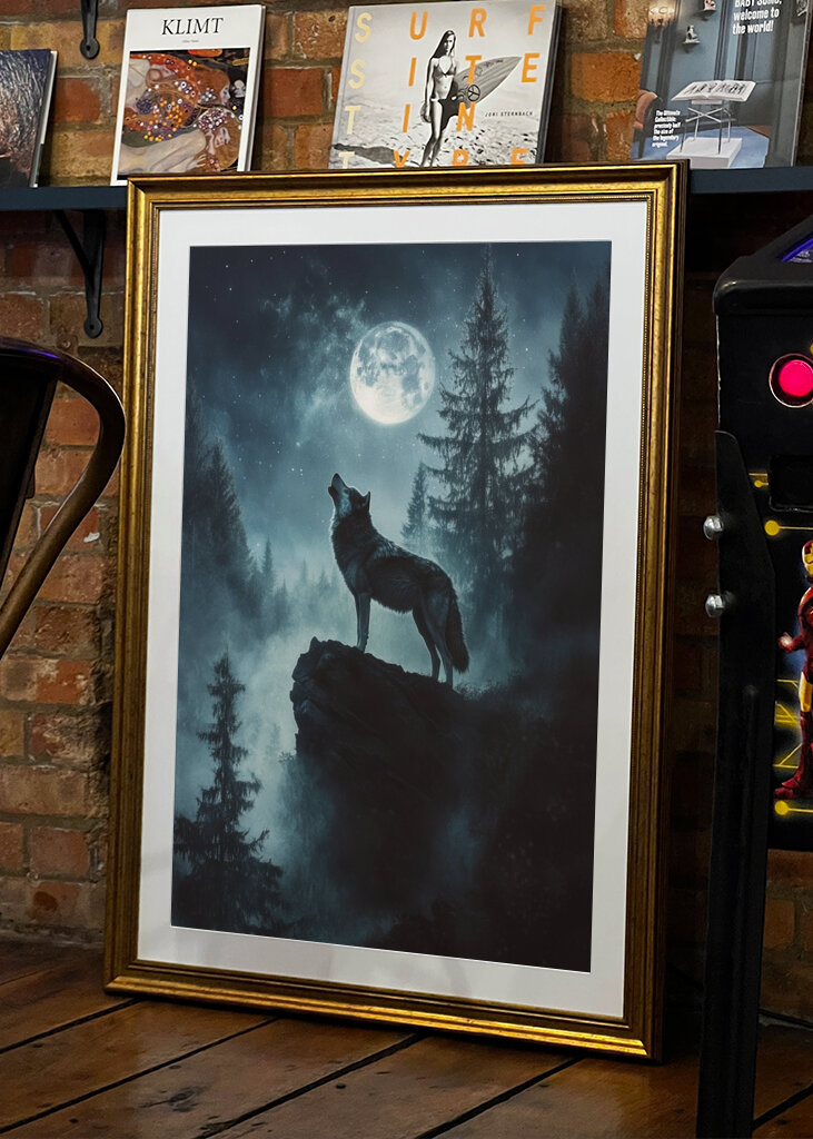 The Wolf's Song to the Moon