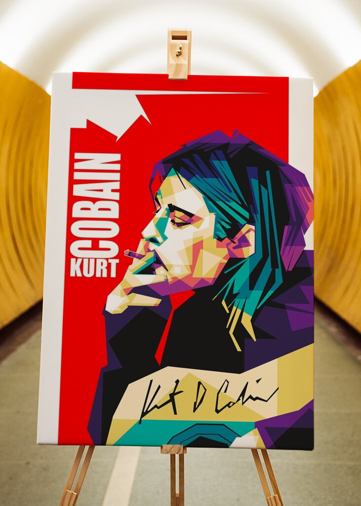 Kurt Cobain Wpap-stil 