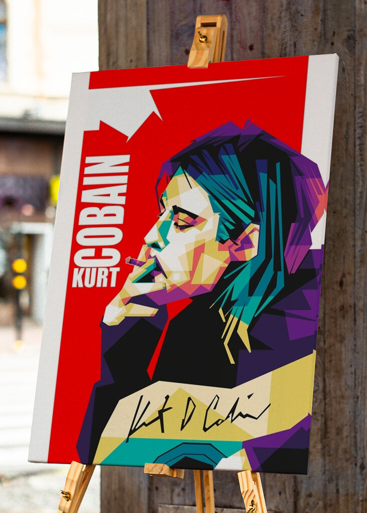 Kurt Cobain Wpap-stil 