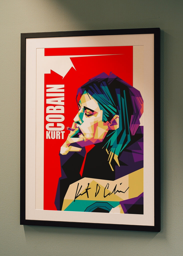 Kurt Cobain Wpap-stil 