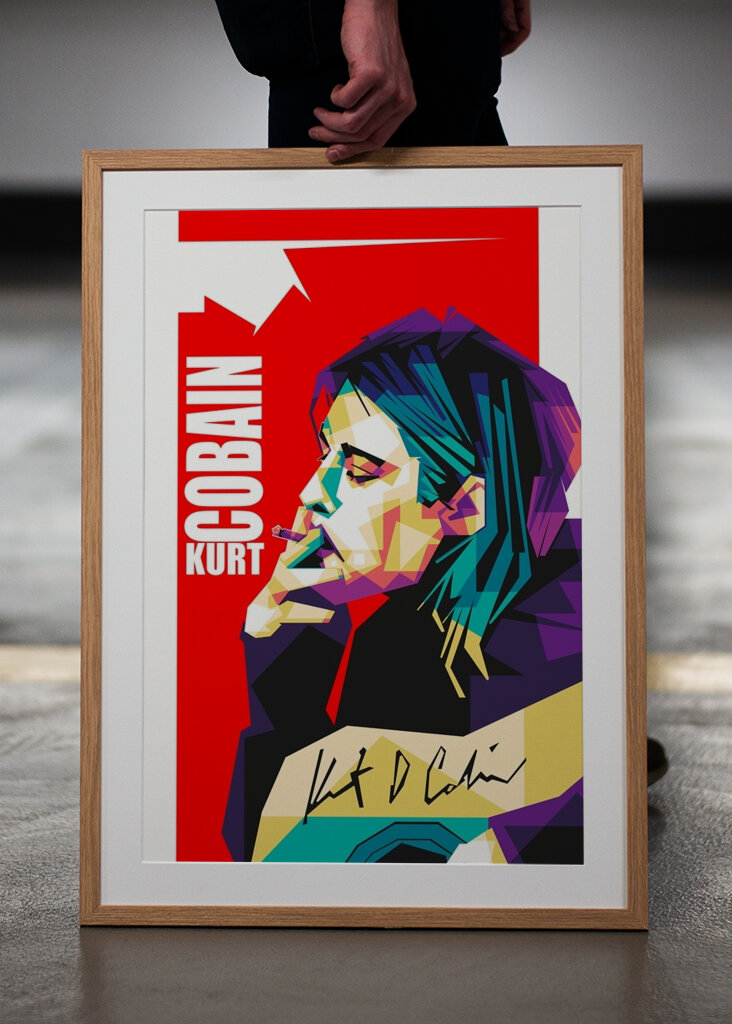 Kurt Cobain Wpap-stil 