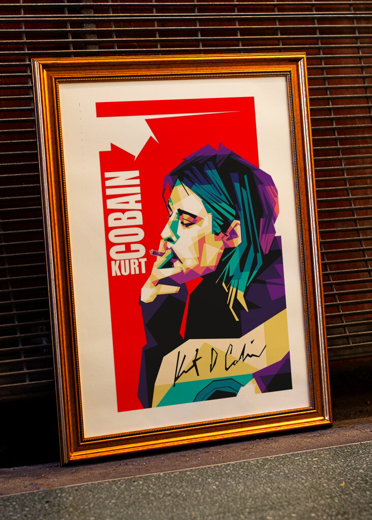 Kurt Cobain Wpap-stil 