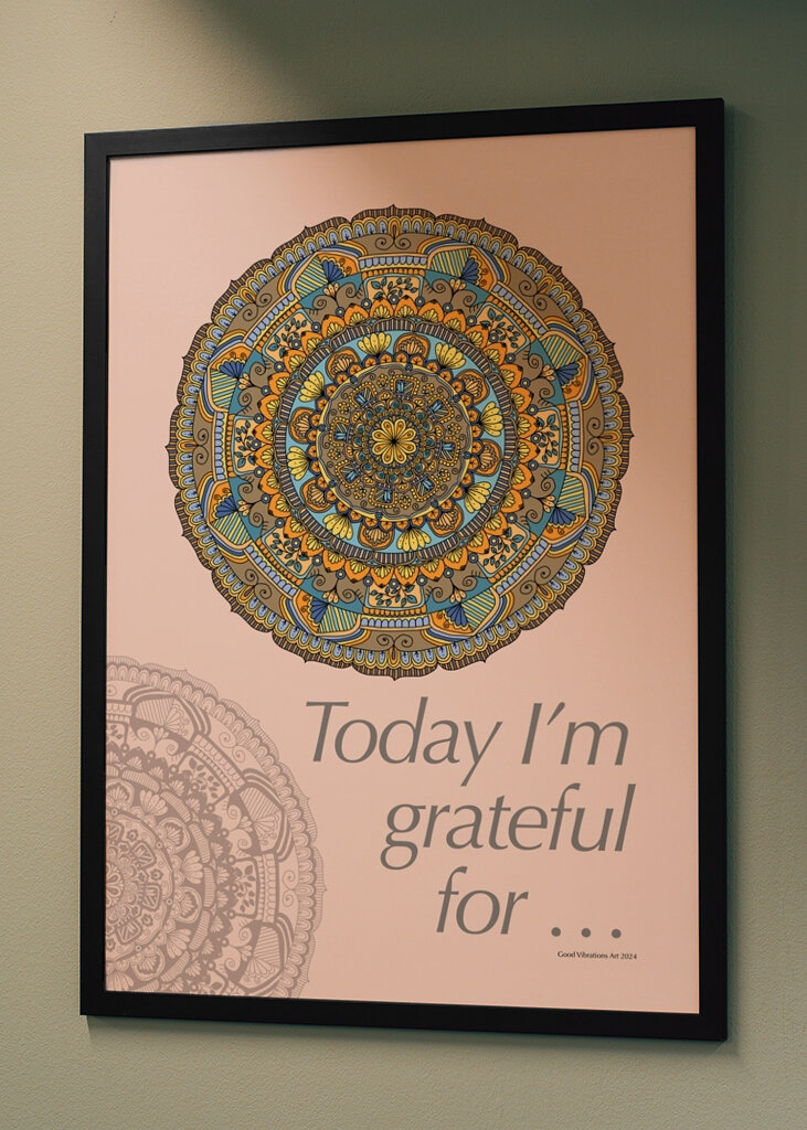 A mandala full of gratitude