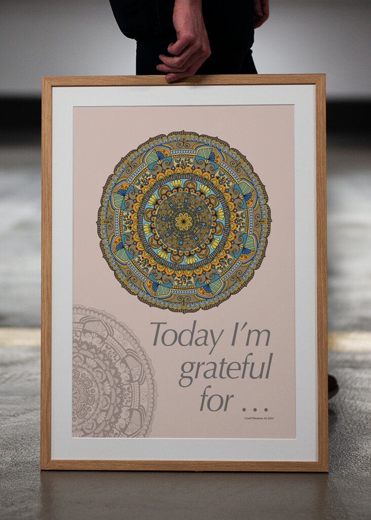 A mandala full of gratitude