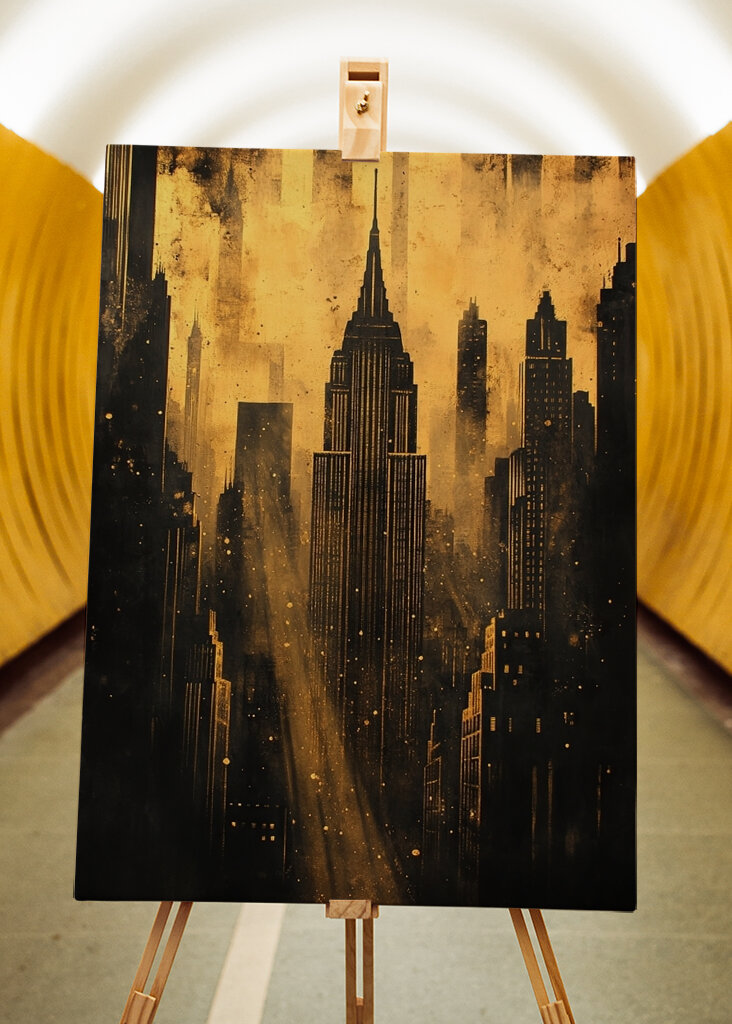 Horizonte Art Déco Gold Nova York