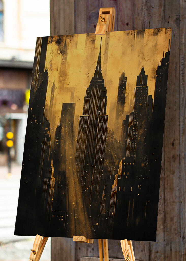 Horizonte Art Déco Gold Nova York