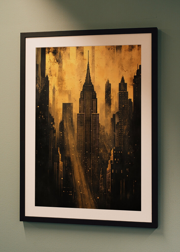 Horizonte Art Déco Gold Nova York