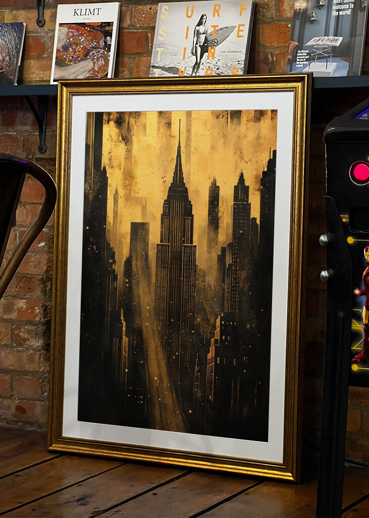 Horizonte Art Déco Gold Nova York