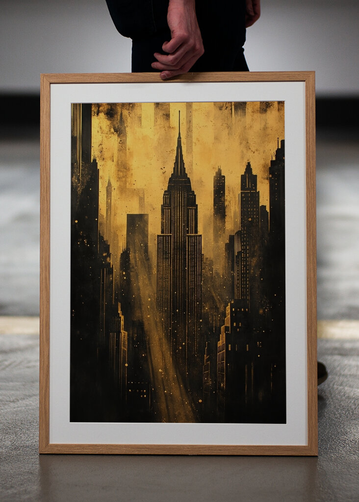 Horizonte Art Déco Gold Nova York